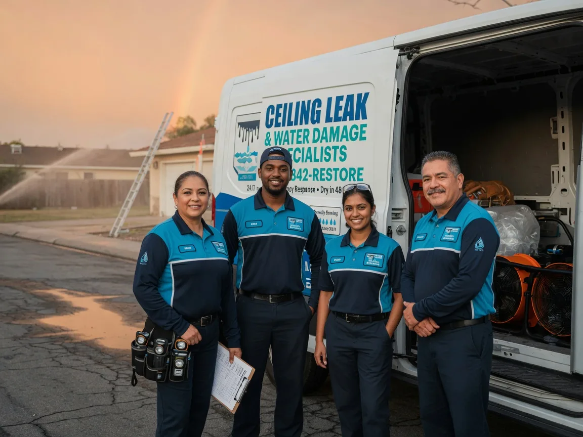 Ceiling Leak Cleanup company in Hiram, OH